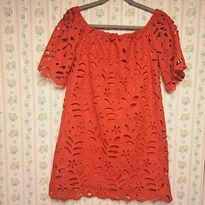 Gianni Bini Dayton Dress WOMENS Size L Original MSRP $129 poppy floral cutout